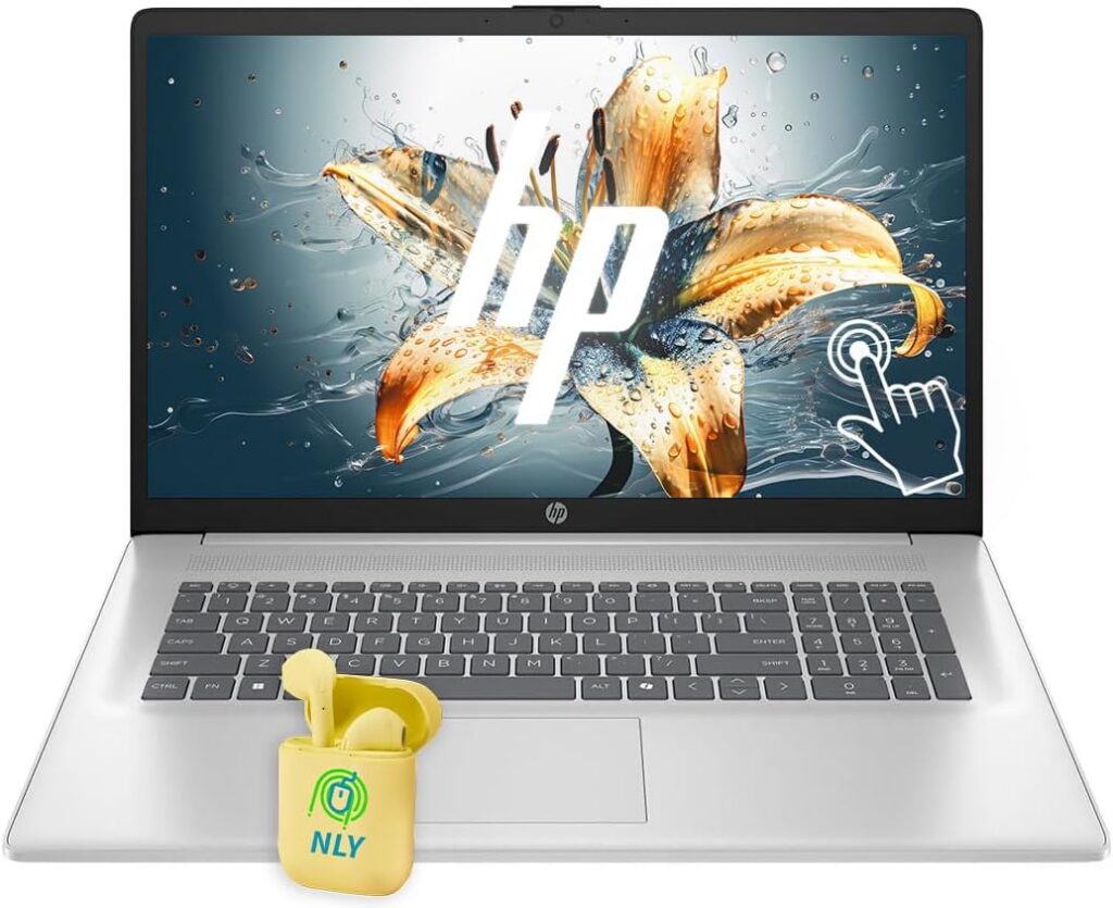 HP 17 Laptop, 17.3" Touchscreen Laptop Computer