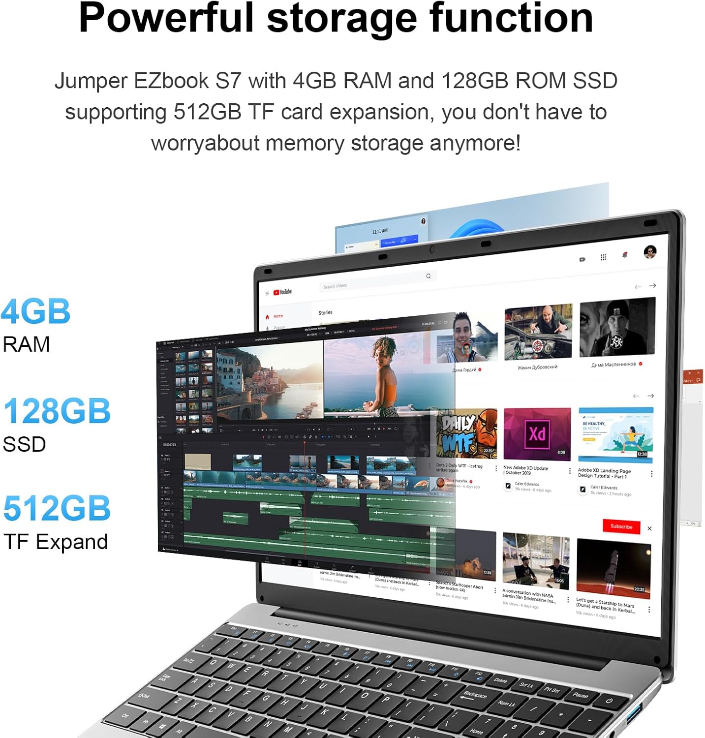 Jumper EZbook S7Hi 15.6" Laptop Computer - Image 3
